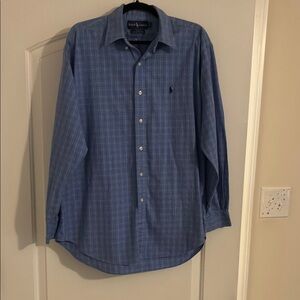 Ralph Lauren Blue Casual Button Down Shirt